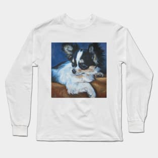 Chihuahua Fine Art Painting Long Sleeve T-Shirt